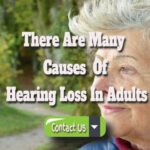 There Are Many Causes Of Hearing Loss In Adults.