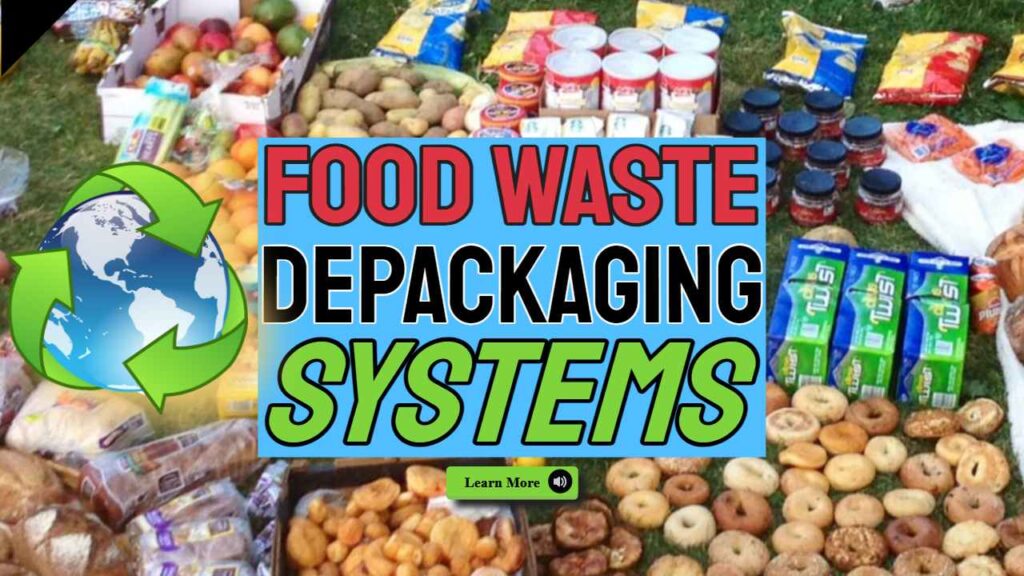 Featured Image with text: "The Best Food Waste Depackaging Systems".