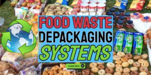 Featured Image with text: "The Best Food Waste Depackaging Systems".