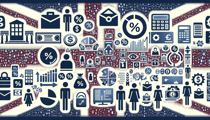 Debt Consolidation vs Personal Loans: A UK Guide | DCL Infographic displaying personal loan options in the UK with graphs and icons on a Union Jack background.
