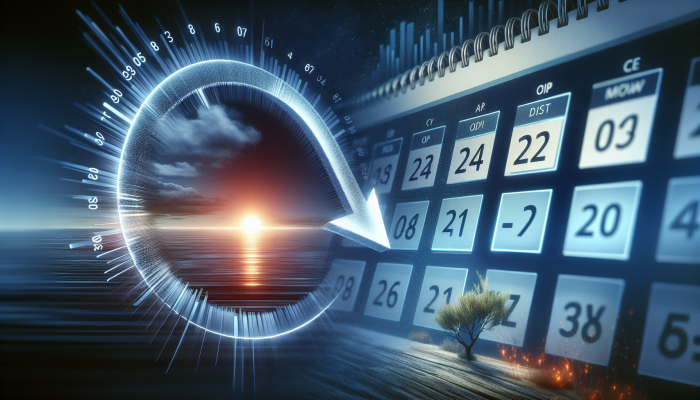 Understanding Debt Consolidation: Impact Explained | DCL A credit report showing a temporary score dip, with a calendar and a graph indicating long-term financial improvement.