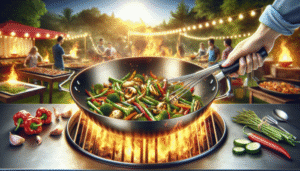 Grill Wok: Mastering Perfect Stir-Fried Vegetables
