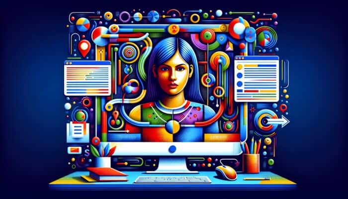 A webmaster examining crawl errors in Google Search Console to improve SEO health.