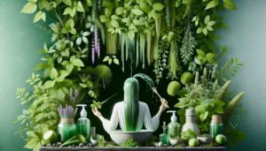 Herbal Hair Rinses for Naturally Beautiful and Healthy Hair